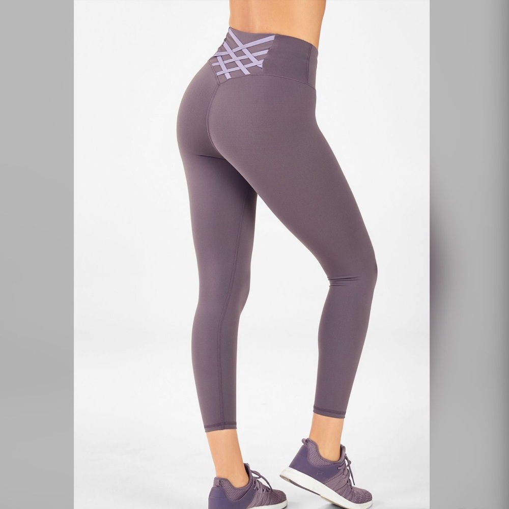Fabletics Kessler High-Waisted Strappy 7/8 Legging